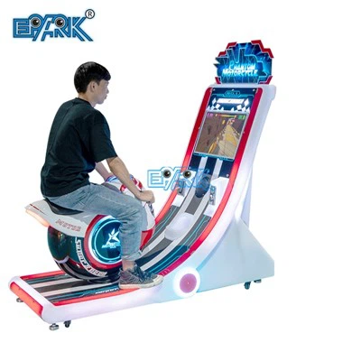 Myntstyrd motorcykeltävlingsimulator