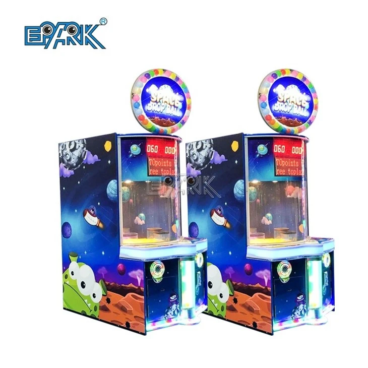 Space Bouncing Ball Lottery Game Machine