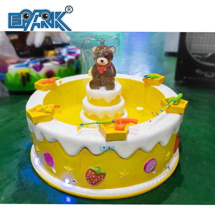 Amusement Park Fiberglass Bear Fish Pond