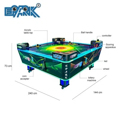 Myntstyrd Air Hockey Spelmaskin